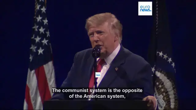 Video thumbnail for 'The American Dream is back,' Trump says during Fourth of July speech
