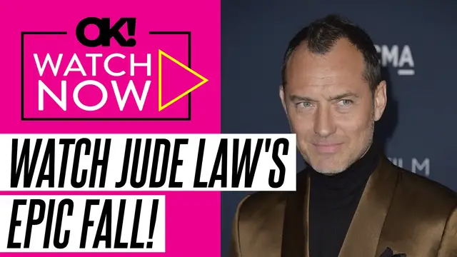 'Video thumbnail for Jude Law Slips and Falls While Stepping Off a Boat During Venice Film Festival: Watch'
