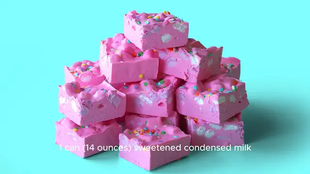 Video thumbnail for Bubblegum Cloud Fudge Recipe