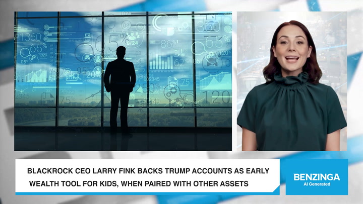 Video thumbnail for Fink Backs Trump Accounts