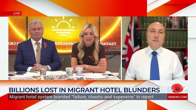 'Video thumbnail for WATCH: Andrew Griffith says 'heads must roll' after report finds billions wasted on migrant hotels'