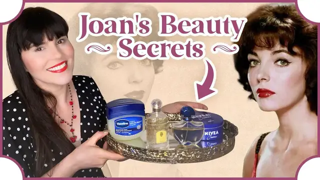 Video thumbnail for Joan Collins favorite Beauty Products and Vintage Beauty Secrets