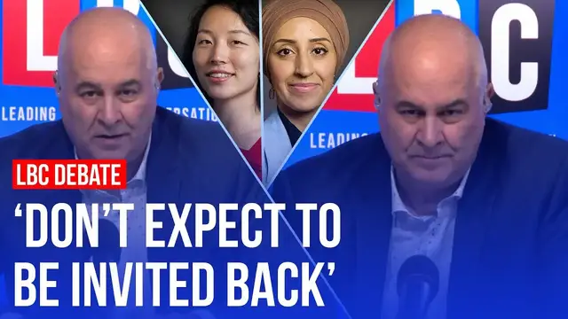 Video thumbnail for Iain Dale kicks guest off his show after a tense debate | LBC