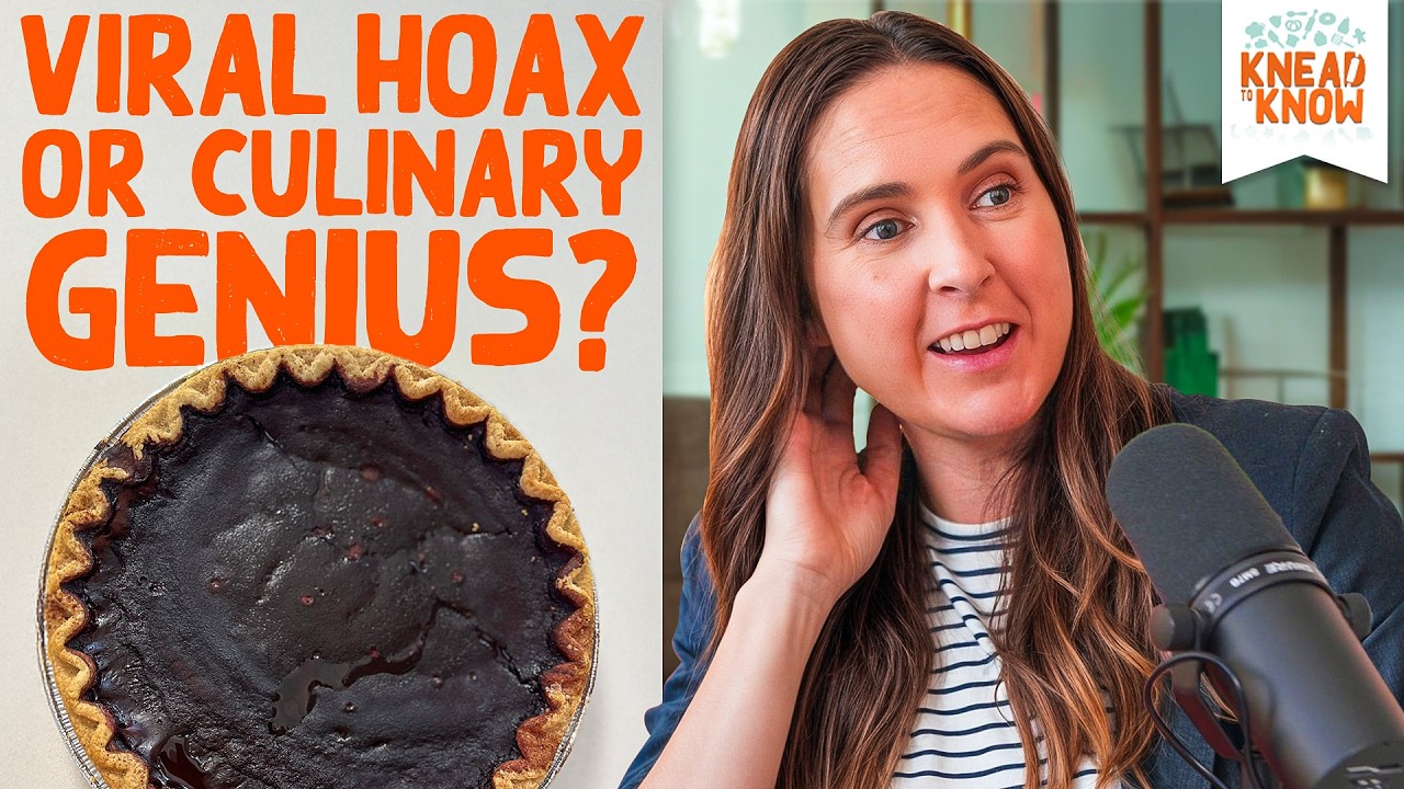 Video thumbnail for New Year’s Baking Traditions & TikTok’s Viral Wine Pie Taste Test