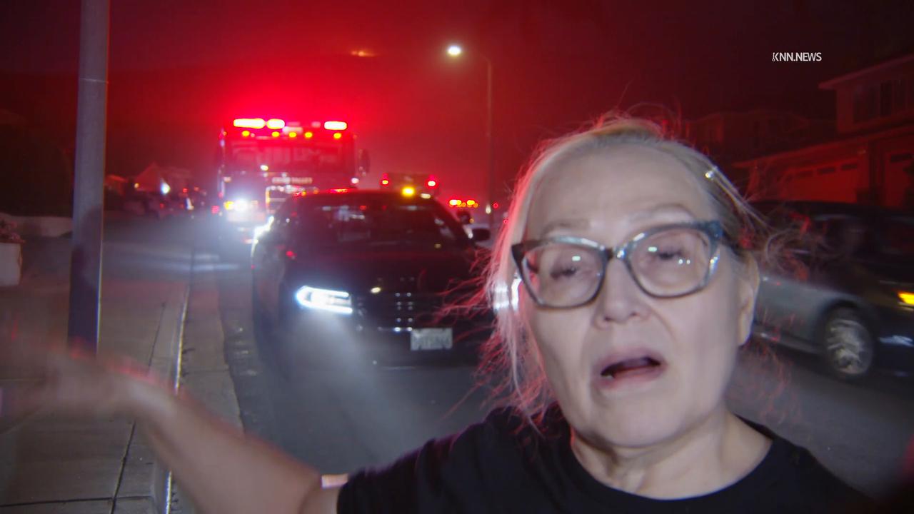 Video thumbnail for US, Los Angeles: Chino Hills 2nd Alarm Brush Fire Burns 29 Acres with SOT Part 2.