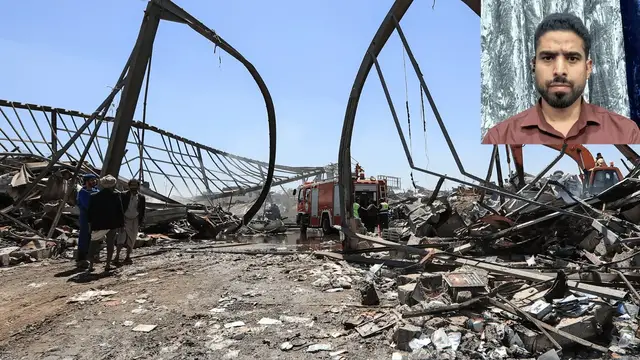 Video thumbnail for Saudi-led coalition says it hit 136 Houthi targets as air strikes hit Sanaa