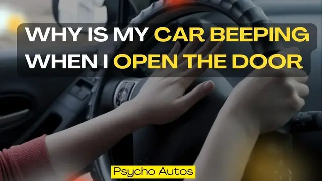 Video thumbnail for Understanding the Cause Why Car Beeping When Open the Door?