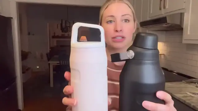 Video thumbnail for Comparing Stanley IceFlow Cap and Carry Bottle vs. Fast Flow Lid Bottle(720P HD)