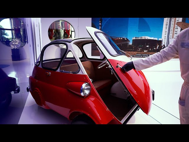 Video thumbnail for Romi-Isetta 300 Deluxe 1959: o carrinho de uma porta que salvou a BMW da falência
