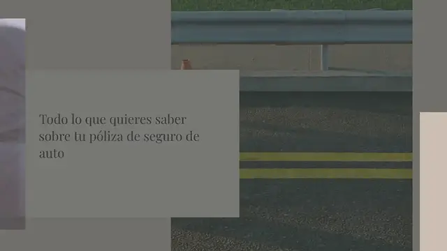 Video thumbnail for Todo lo que quieres saber sobre tu póliza de seguro de auto