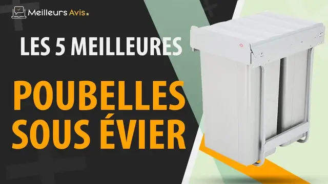 Video thumbnail for ⭐️ MEILLEURE POUBELLE SOUS ÉVIER - Avis & Guide d'achat (Comparatif 2022)