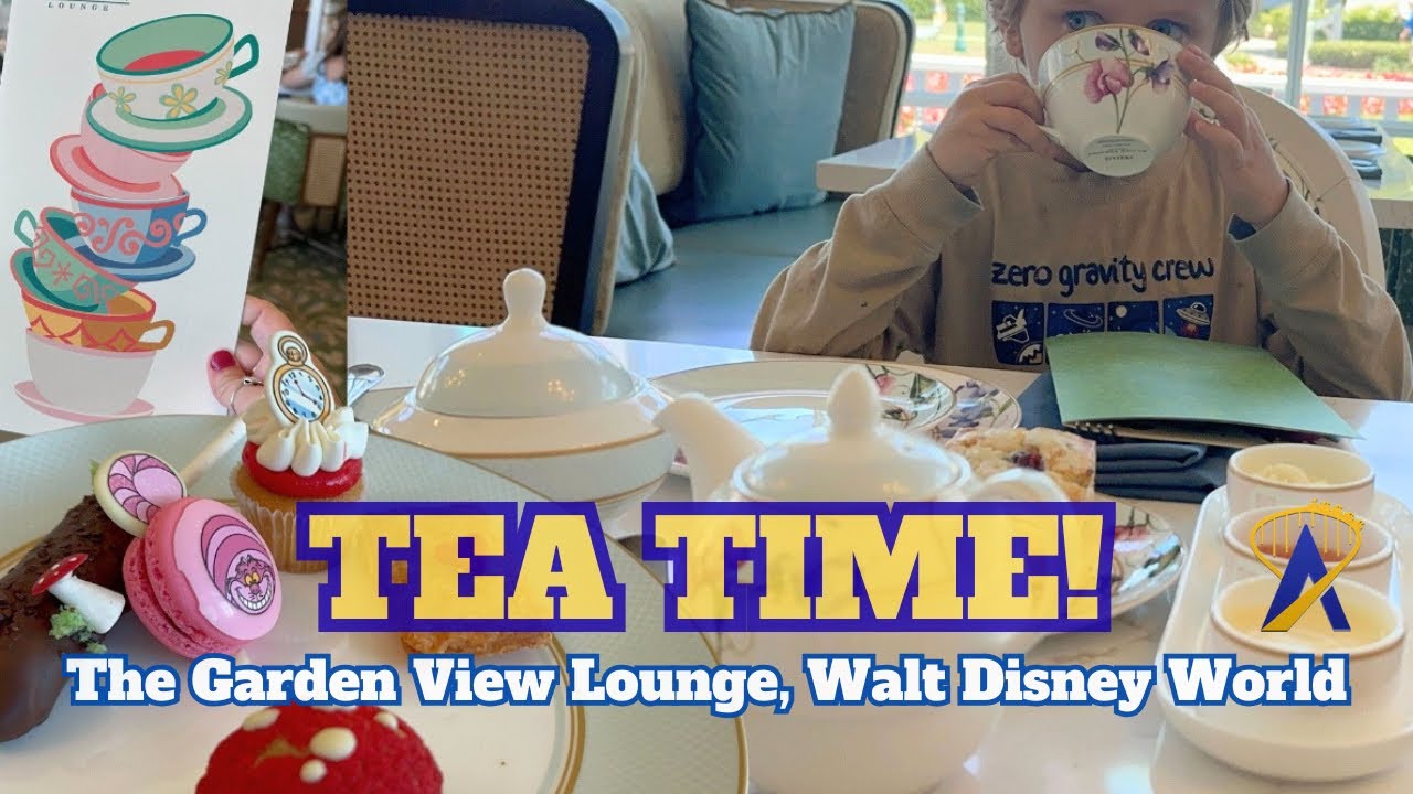 Video thumbnail for Afternoon Tea at The Garden View Lounge, Walt Disney World