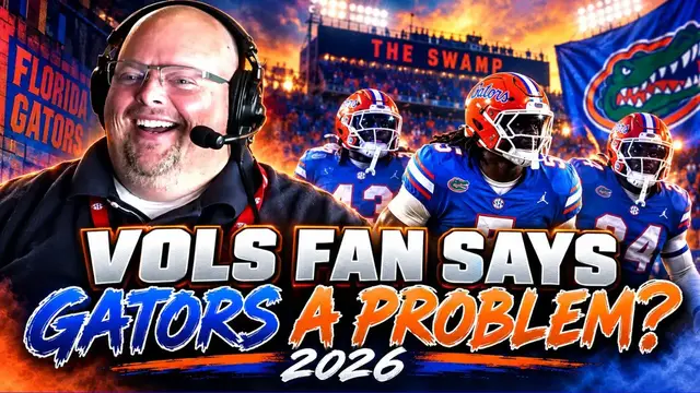 Video thumbnail for Tennessee Vols Fan Says Florida Gators Could Be a PROBLEM in 2026