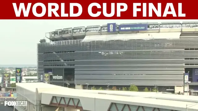 Video thumbnail for World Cup Final kicking off at NY/NJ Stadium on Sunday