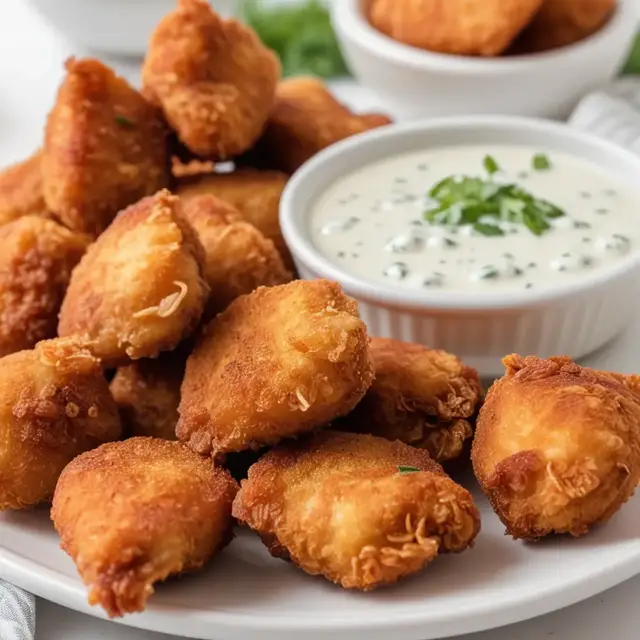 Video thumbnail for Crispy Ranch Chicken Bites