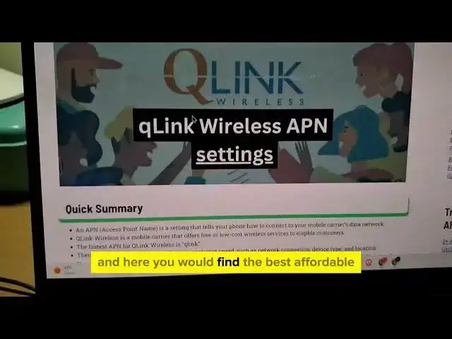 Video thumbnail for Qlink Wireless Apn Settings For All Device (Android and iOS)