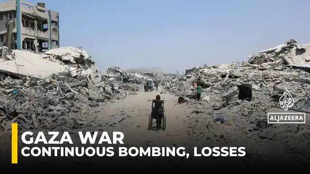 'Video thumbnail for Zeitoun Under Fire: Relentless Israeli Strikes Devastate Gaza Neighborhoods'