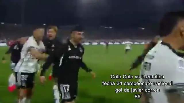 'Video thumbnail for Todos los Goles y Asistencias de Javier Correa en 2024 con Colo Colo'