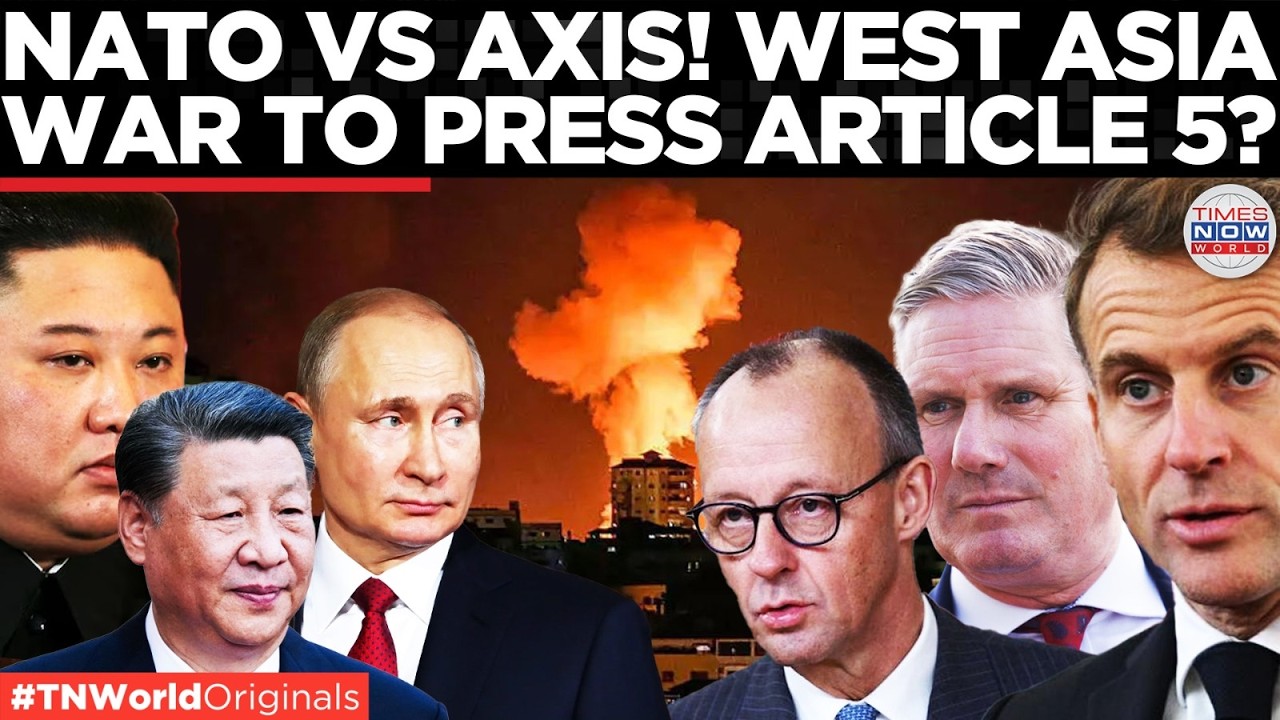 Video thumbnail for NATO BASES UNDER FIRE? Iran Hits UK and French Facilities, Russia, China, and North Korea Back Iran