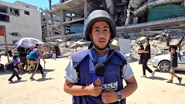 'Video thumbnail for Israel kills four Al Jazeera journalists including Anas al-Sharif in Gaza'