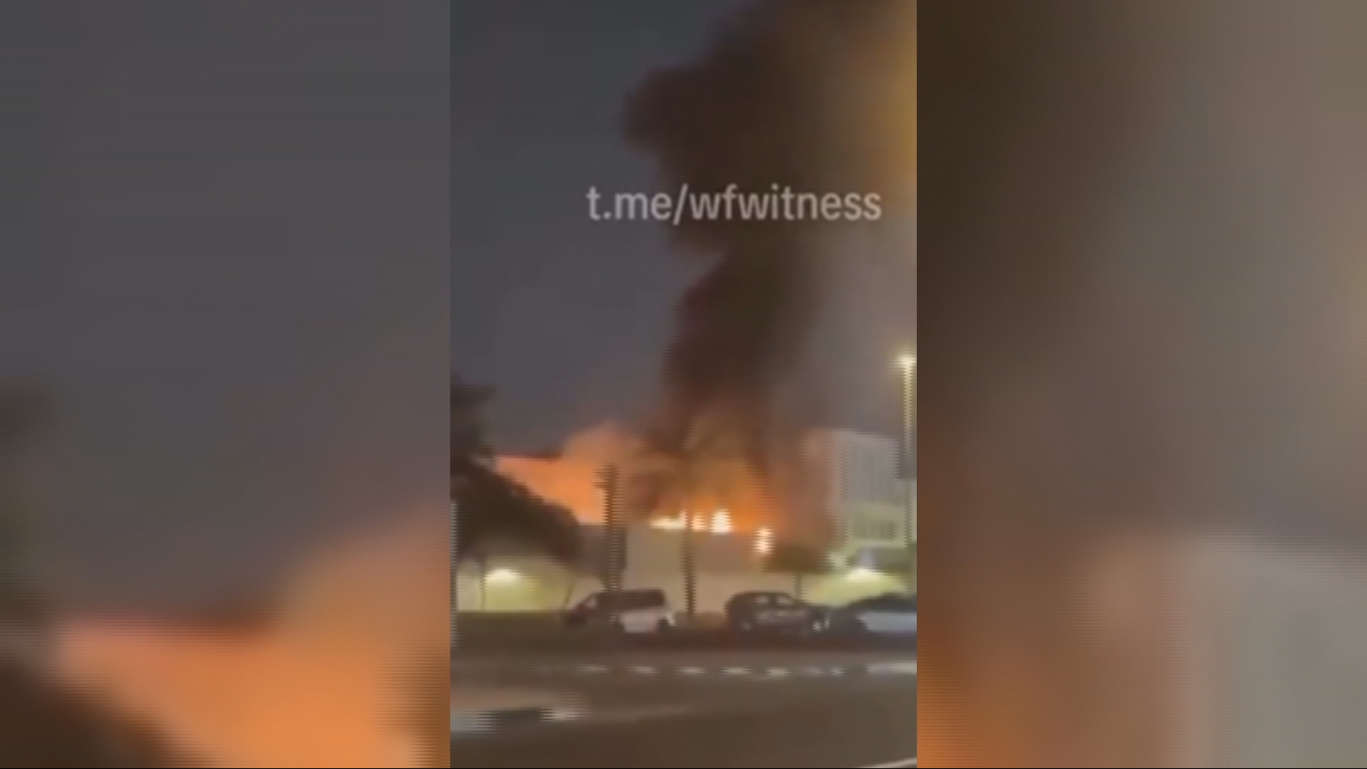 Video thumbnail for Dubai contains fire near US consulate after 'drone-related incident'