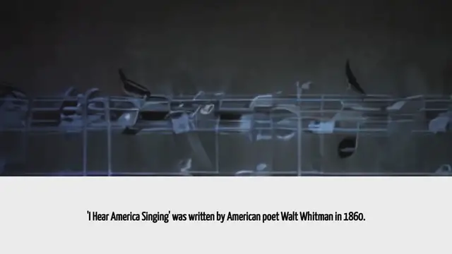 'Video thumbnail for When Was I Hear America Singing Written'