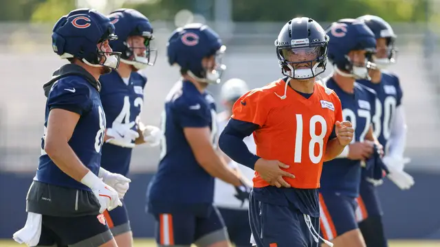 Video thumbnail for Caleb Williams' Transformation & Bears' Playoff Hopes