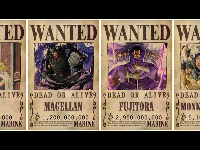 Video thumbnail for Marine Bounties in One Piece | Anime Bytes