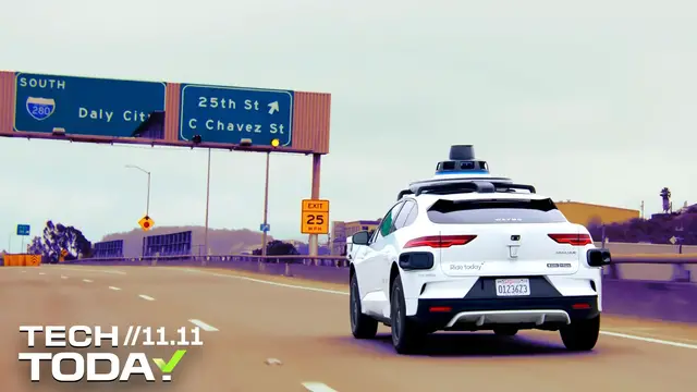 'Video thumbnail for Waymo's Driverless Cars Can Now Navigate Freeways'