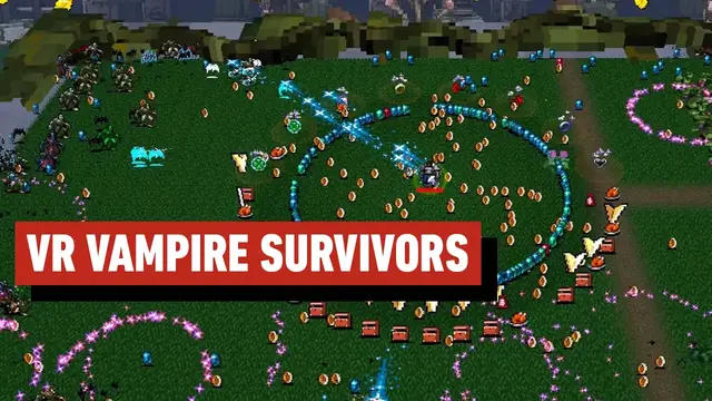 Video thumbnail for Vampire Survivors VR - 20 Minutes of Gameplay