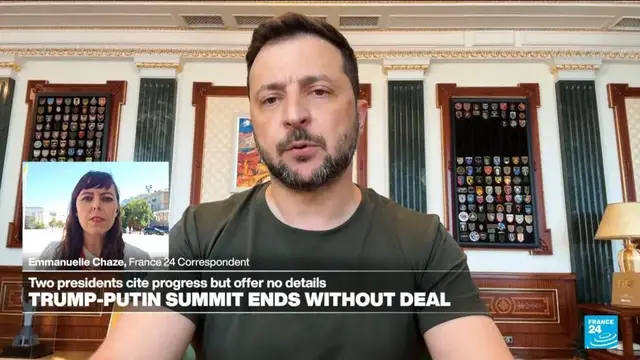 'Video thumbnail for Zelensky says he will meet US president in Washington'