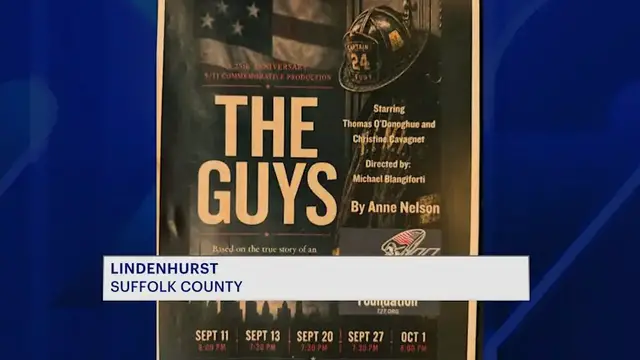 Video thumbnail for Lindenhurst theater stages 9/11 drama "The Guys" to honor first responders and their families