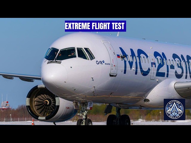 Video thumbnail for Russian MC-21-310 joins SJ-100 and Il-114-300 For Winter Certification Campaign in Arkhangelsk