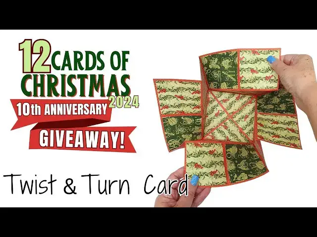 Video thumbnail for 12 Cards of Christmas 2024 - Twist and Turn Card