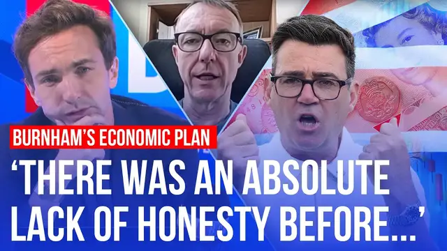 Video thumbnail for Does Andy Burnham have a plan for the UK’s economy?