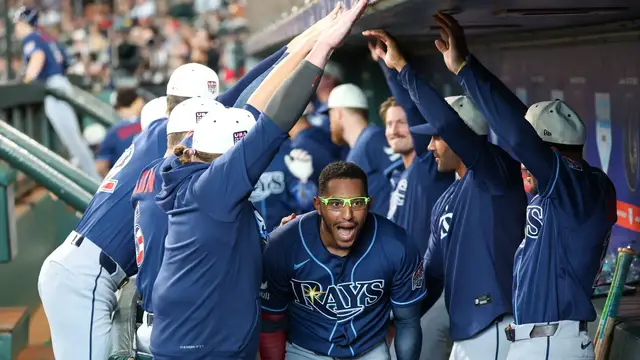 Video thumbnail for Tampa Bay Rays Surge Ahead in American League East Standings