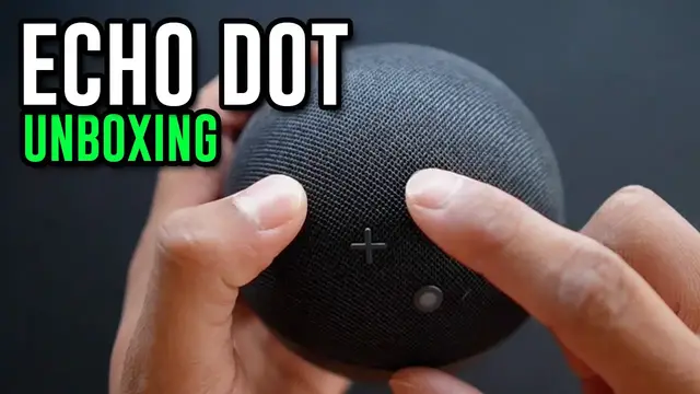 Video thumbnail for Amazon Echo Dot Unboxing
