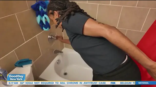 'Video thumbnail for East Harlem tenants say they’ve gone a month without hot water | Exclusive'