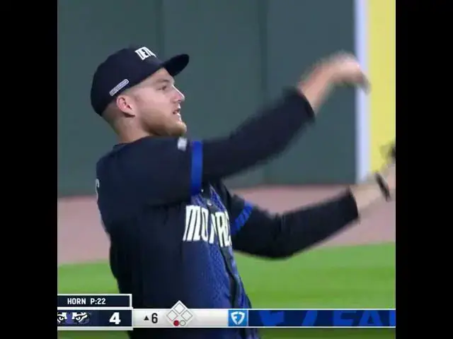'Video thumbnail for Parker Meadows' AMAZING Diving Catch! | 09/05/2025'