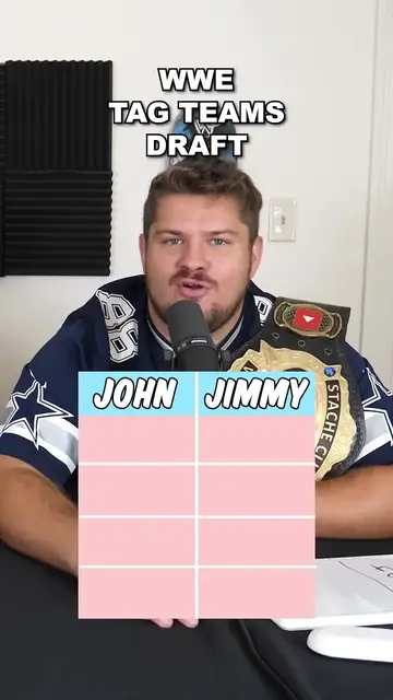Video thumbnail for WWE TAG TEAMS DRAFT!