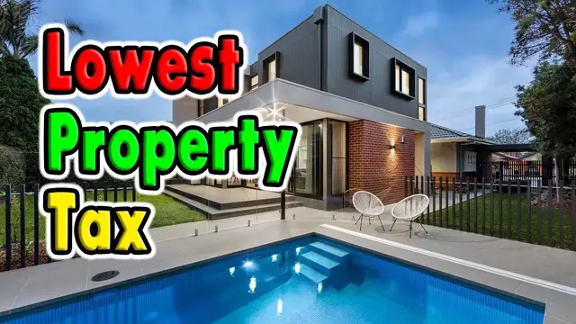 'Video thumbnail for 10 Lowest Property Taxed States'