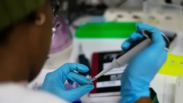 Video thumbnail for Trump Administration's funding cuts jeopardize HIV research in South Africa