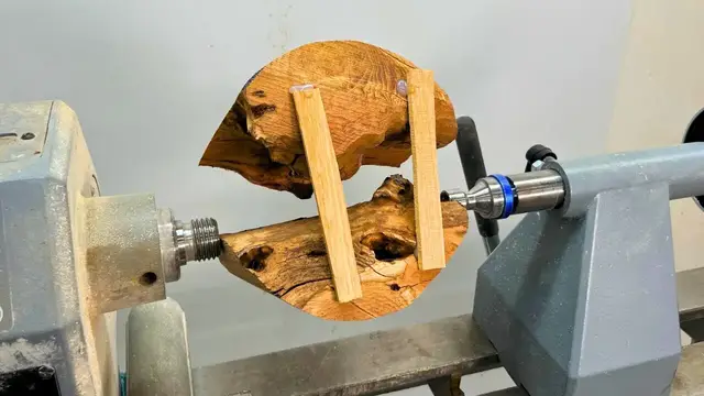 Video thumbnail for WOODTURNING the BIGGEST HOLLOW Black Locust BURL EVER!