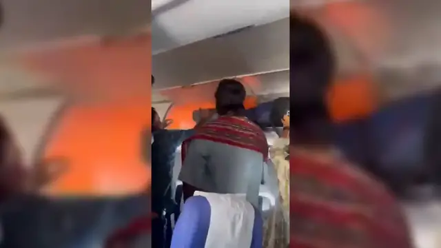 Video thumbnail for Power bank fire forces plane to emergency land in India