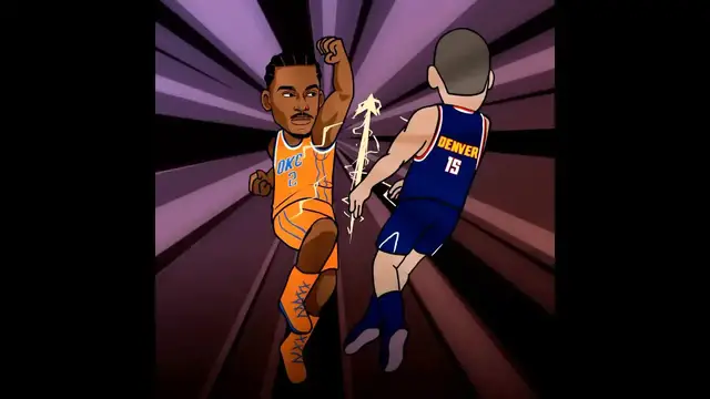 Video thumbnail for (504) okc wins! denver nuggets knocked out in game 7 nba playoffs