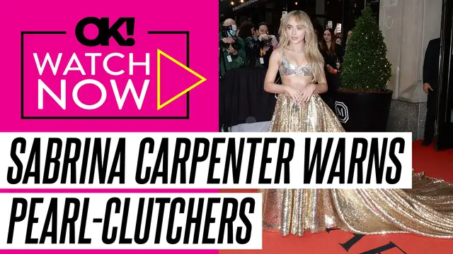 'Video thumbnail for Sabrina Carpenter Issues Warning to 'Pearl-Clutchers' About Her Bold New Lyrics'