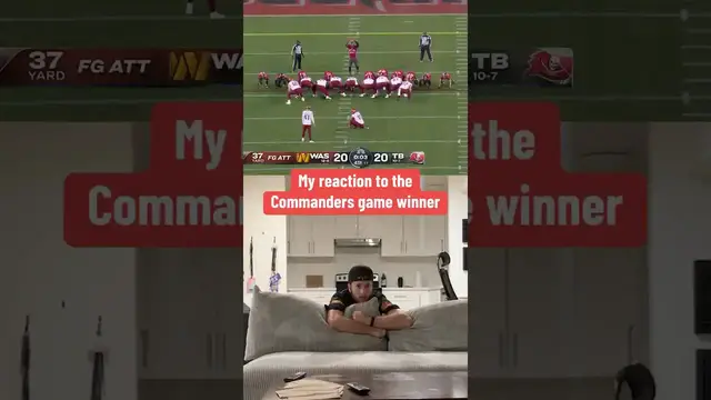 Video thumbnail for COMMANDERS WIN THEIR FIRST PLAYOFF GAME IN 19 YEARS!