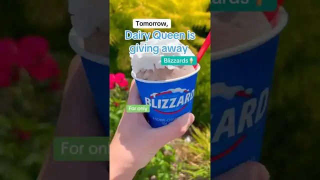 Video thumbnail for Dairy Queen Blizzard Deal: Get it for 85¢!
