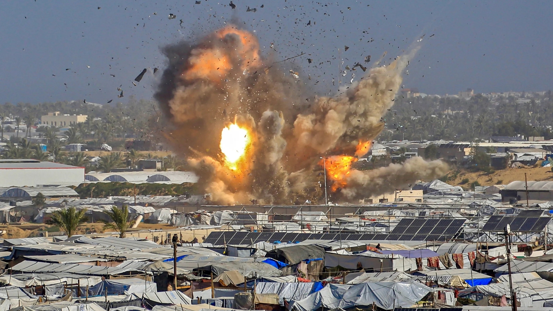 Video thumbnail for Israeli strikes on Gaza: Several children among 31 Palestinians killed