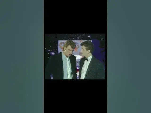 'Video thumbnail for Johnny Hallyday - Interview Jacky - 1984'
